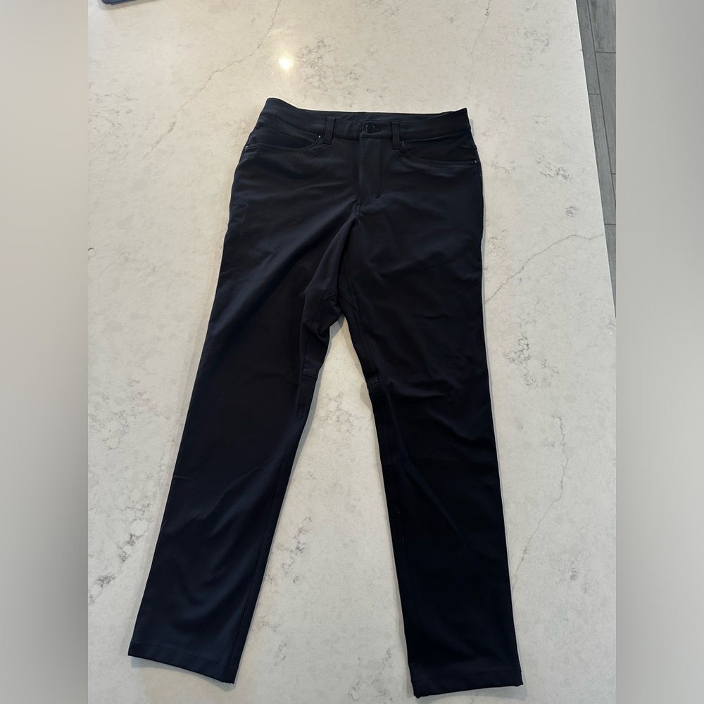 Men’s Lululemon ABC Pants Slim Fit Size 28 Black WORN ONCE